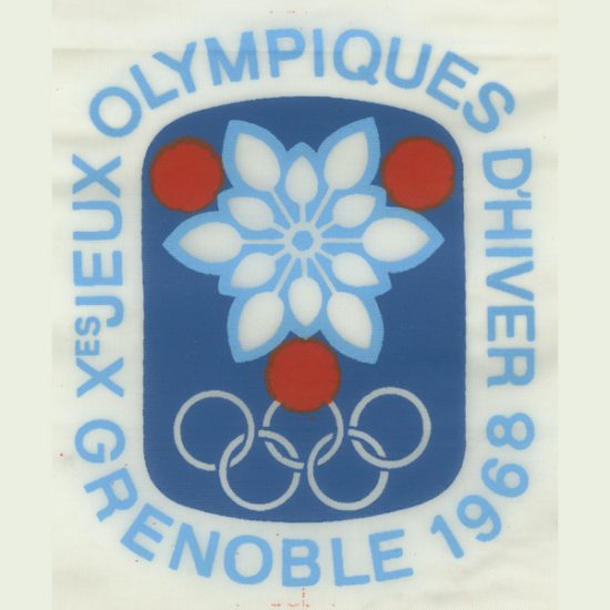 Logo Jeux Olympiques Grenoble 1968 - Roger Excoffon