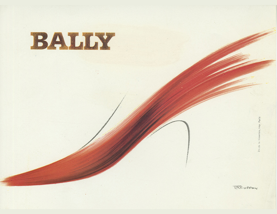 Affiche Bally, 1964, Roger Excoffon