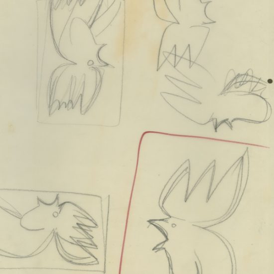 Le Coq - esquisses - Roger Excoffon