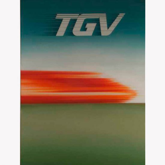Roger Excoffon proposition TGV SNCF