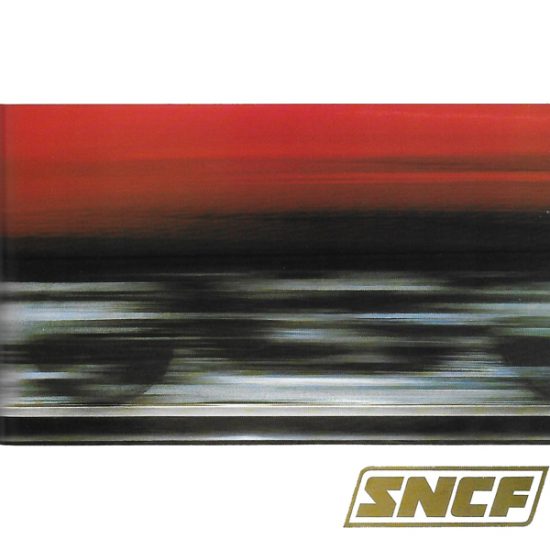 Affiche vitesse pour la SNCF en 1968 - Roger Excoffon