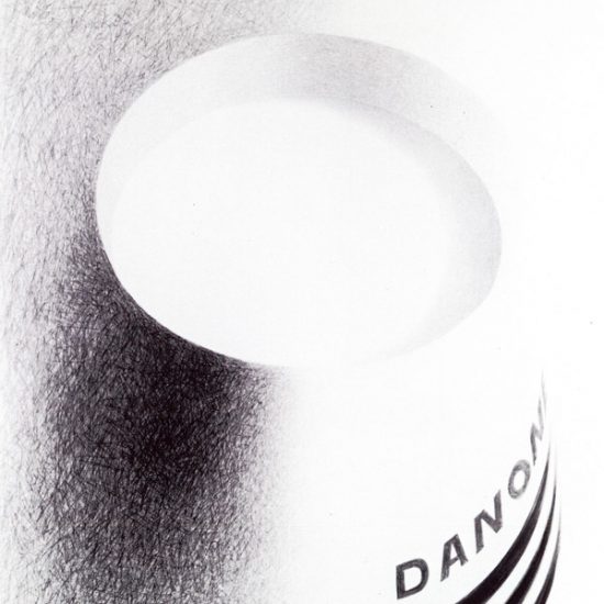 Projet d'affiche Danone Roger Excoffon