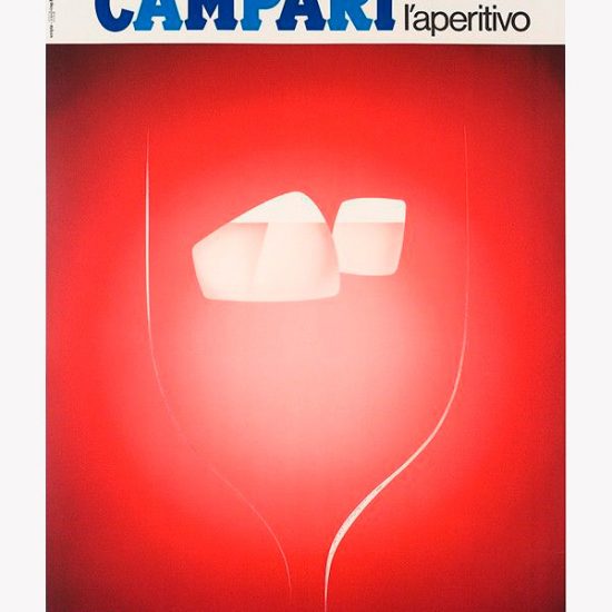 Affiche Campari l'Aperitivo 1967 - Roger Excoffon 1974