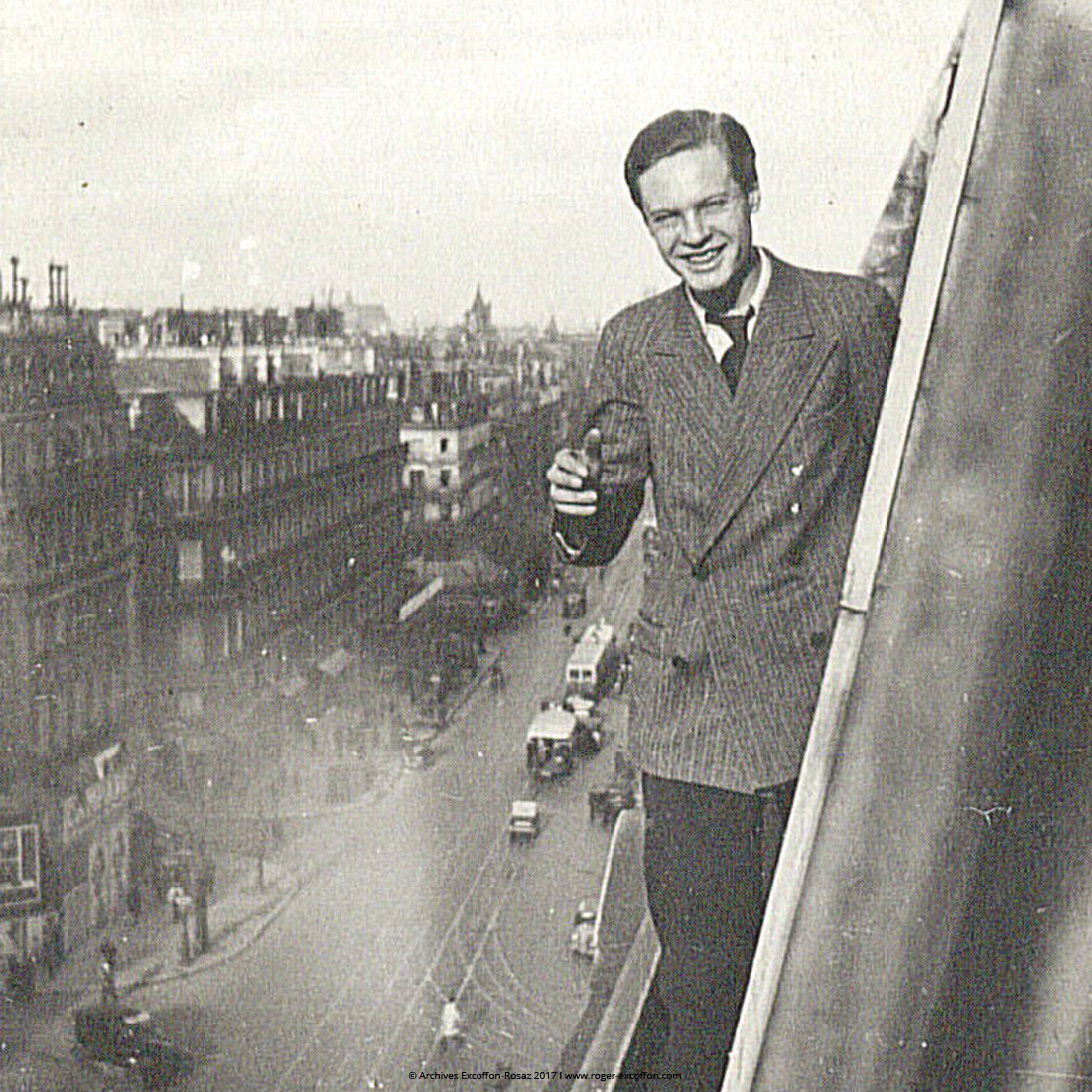 Roger Excoffon 1930 portrait photo