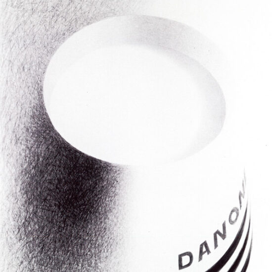 Projet d'affiche Danone Roger Excoffon